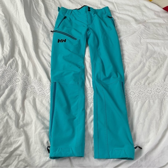 Helly Hansen XS Odin Series Muninn Outdoor Hiking Climbing Pant Turquoise Blue - Picture 1 of 8